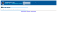 Desktop Screenshot of equations.alf-learning.org